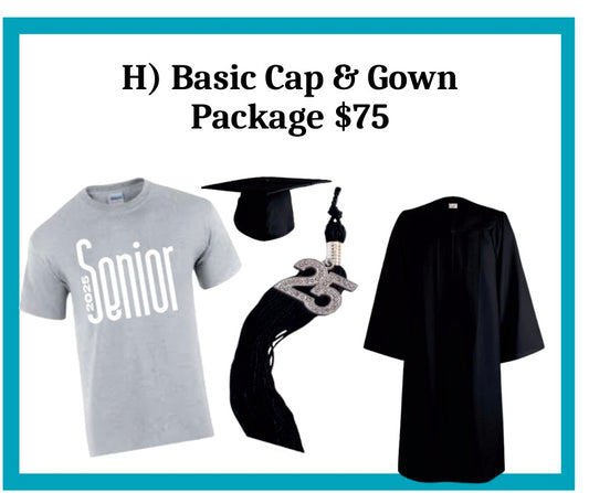 Basic Cap & Gown Package