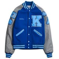 Vinyl Sleeve Letter Jacket